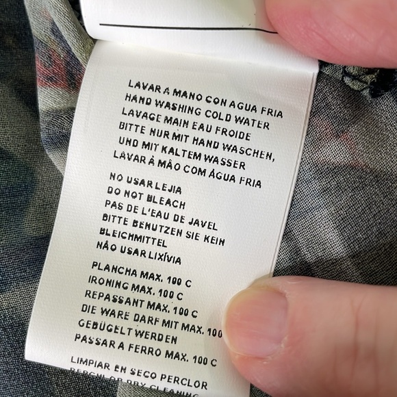 Cap Juluca Aldo Martins Multi Colored Print Layered Swing Top Size 6 - Picture 9 of 11